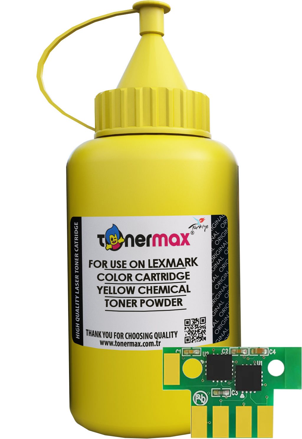 Lexmark C2425-C2350K0 Toner Tozu ve Çipi
