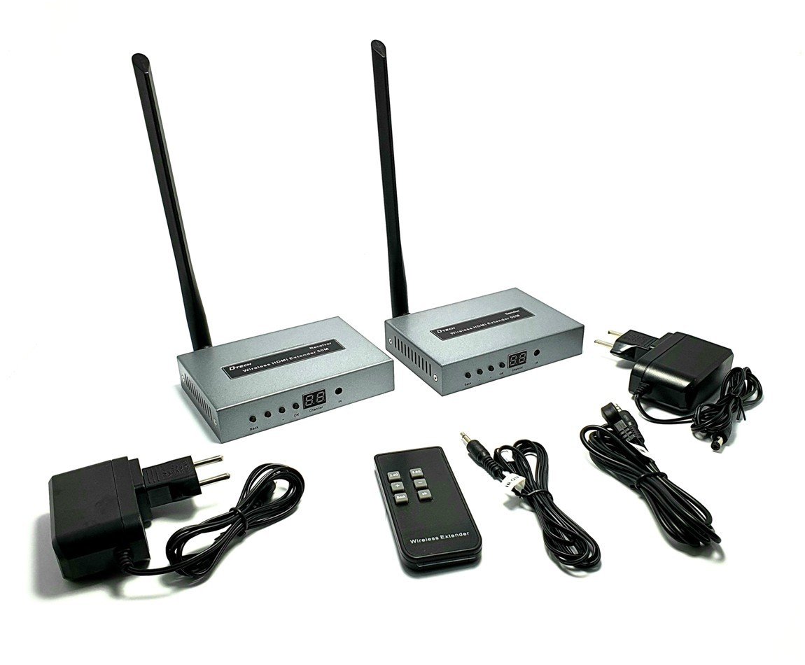 DTECH DT-7060 Wireless HDMI Extender 50m