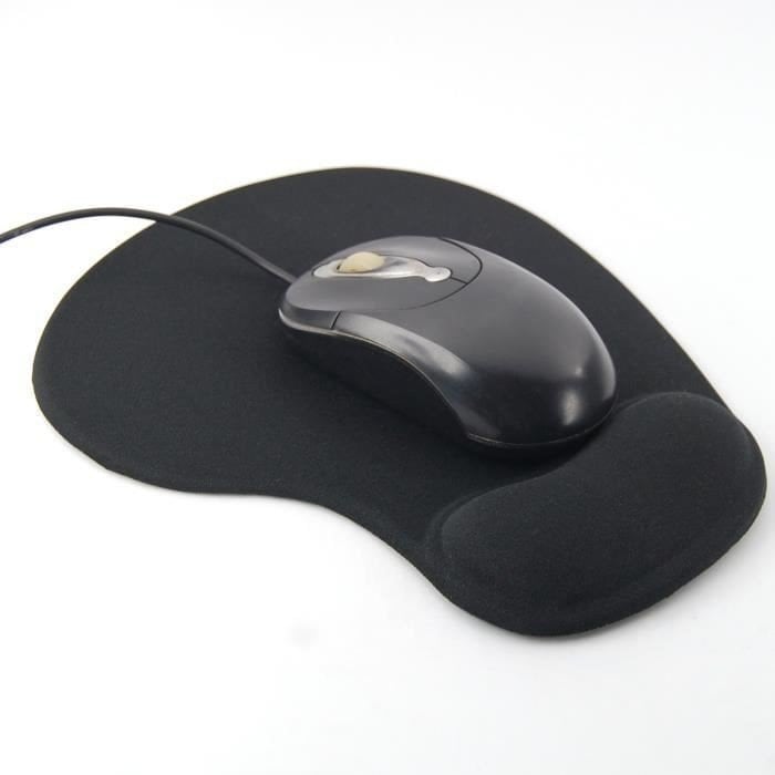 HADRON HD5514 Silikon Bileklikli Mouse Pad Siyah