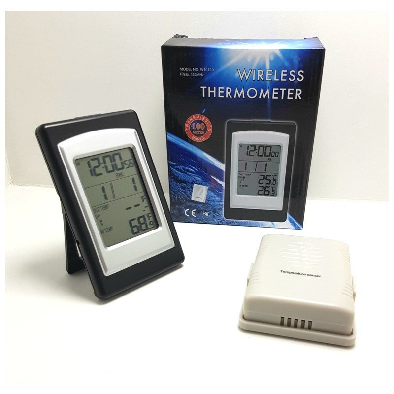 TT-TECHNIC WT-120 Kablosuz Ä°Ã§ Ortam Wireless Termometre