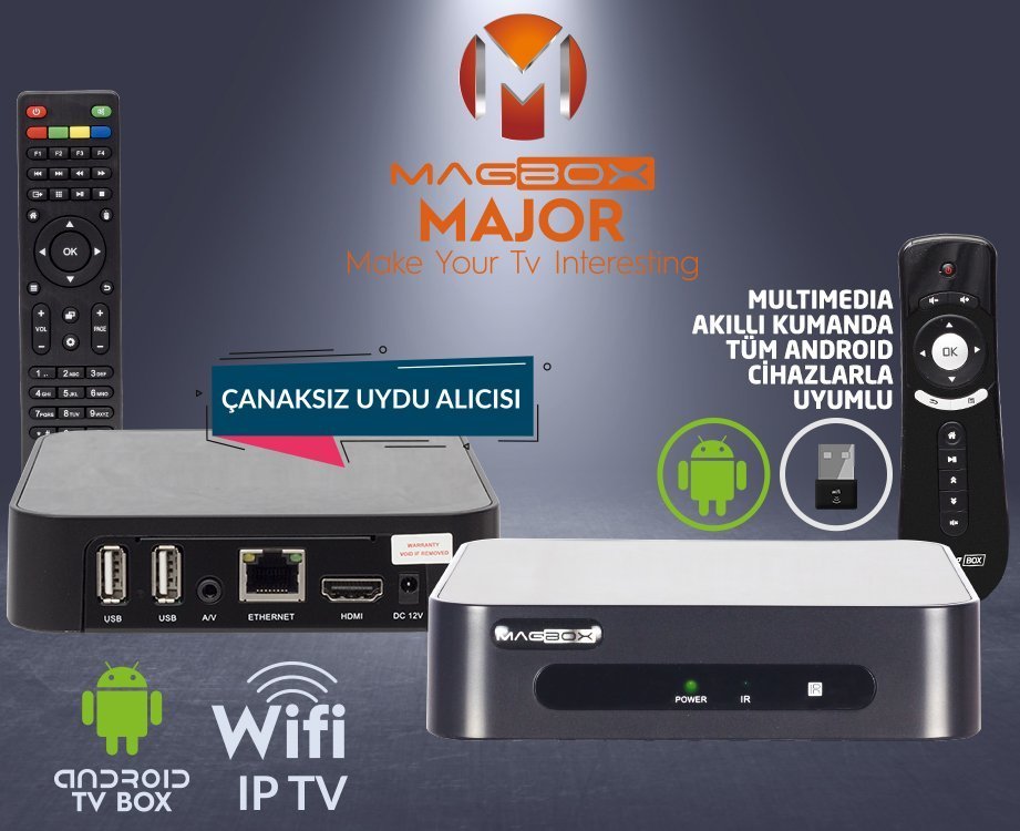 Magbox Major Android 4.2 Tunersiz HD Media Player