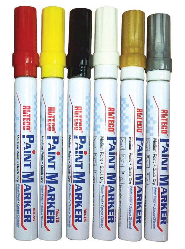 Alteco Paint Marker Bl Kirmizi Derz Kalemleri Hirdavatmarketim Com