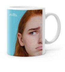 Kişiye Özel Face Mug Beyaz Kupa Bardak - 1