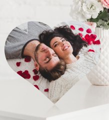 Kişiye Özel 69 Parça Kalp Puzzle