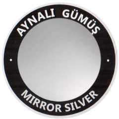 Sublimasyon Aynalı Gümüş Metal 30x60 cm - 0,45 mm