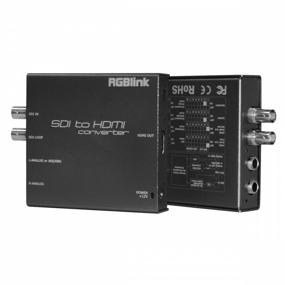 RGBlink MSP203 — SDI to HDMI Convertor with Audio Embedder