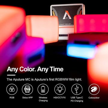 aputure multicolor led