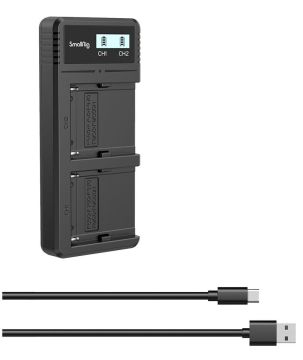 SmallRig NP-F970  Çiffli Şarj Cihazı (4086)