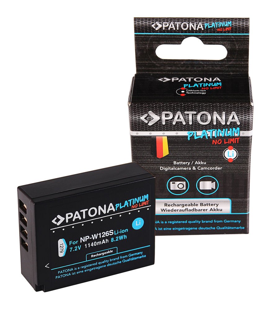 Patona NP-W126 Premium Seri Batarya