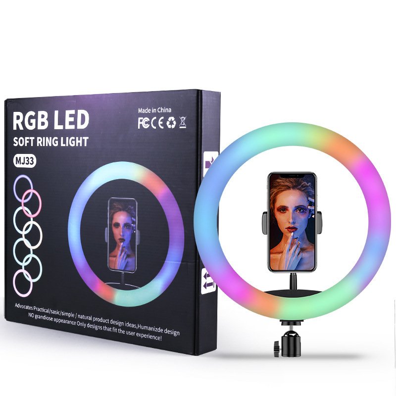 RGB Led Yumuşak Halka Işık MJ33 (Işık Ayağı Dahil)