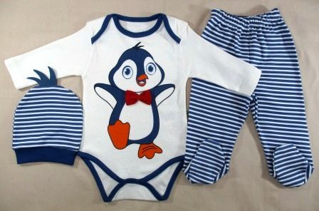 Penguen Badili Takim Baby Pearly 20 00 Tl Bebe Ve Cocuk Badileri Pearly Bebe Penguenli Bebe Badili Takim