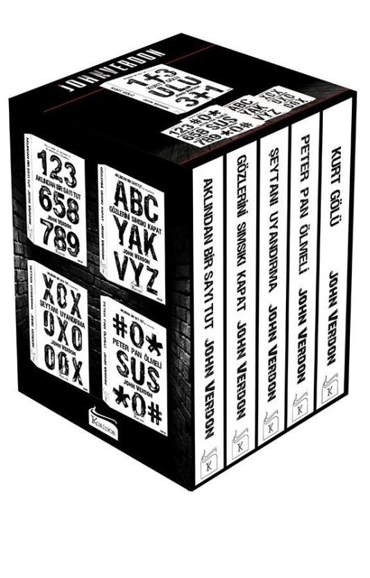 john verdon 6 kitap polisiye set