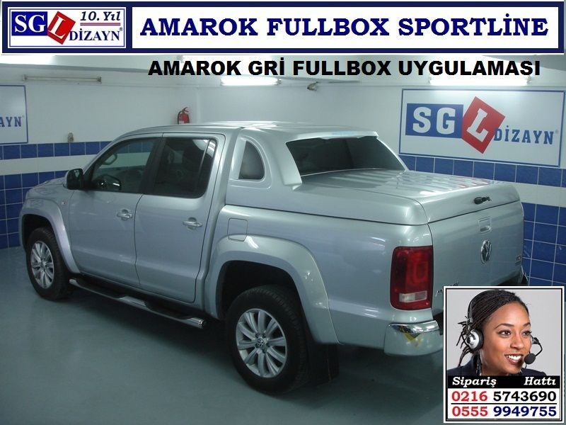 amarok fullbox sportline gri amarok aksesuarlari