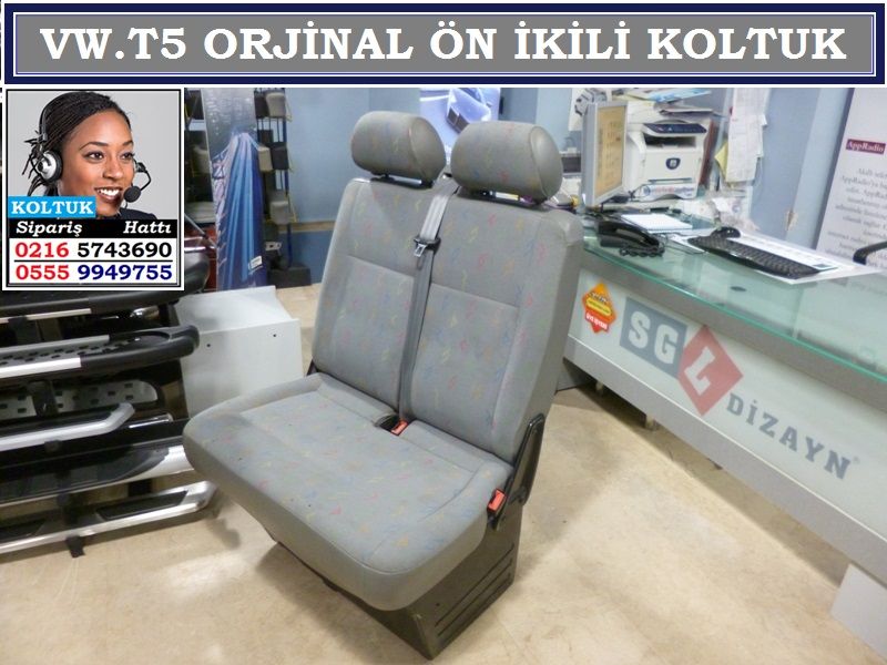 VW.T5 ORJİNAL ÖN İKİLİ KOLTUK