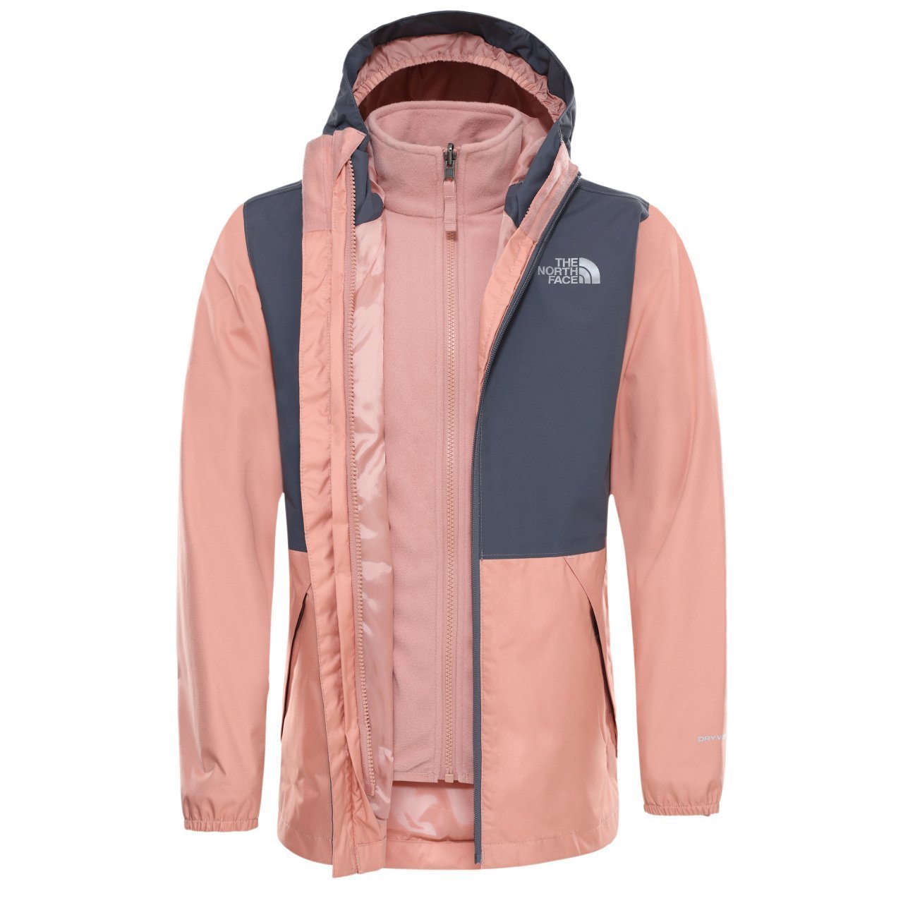 the north face youth elian rain triclimate jacket