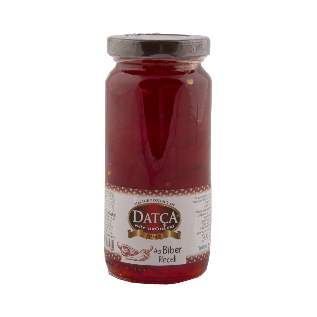 Datca Aci Biber Receli 300 Gr Datca Koy Urunleri