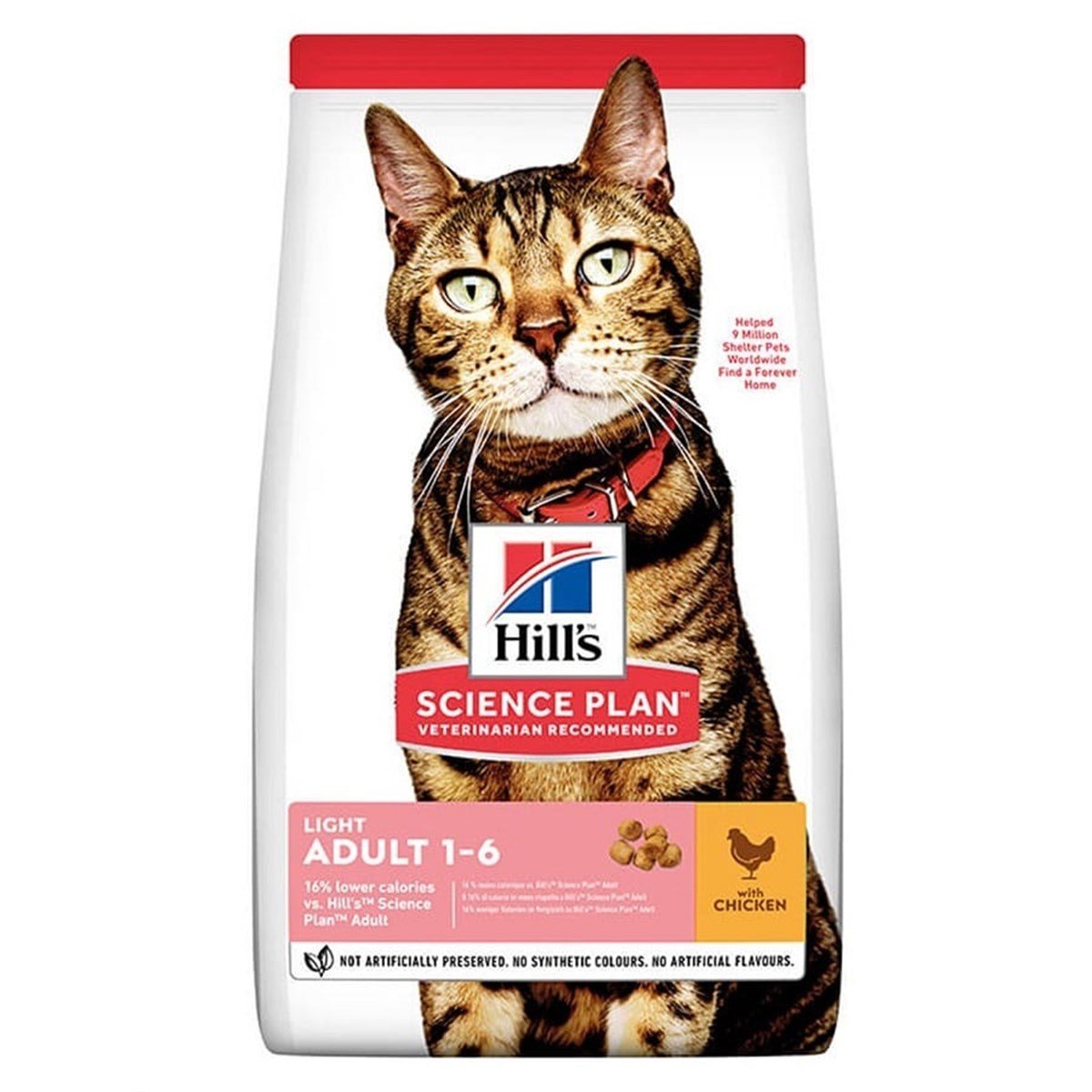 Hills Feline Light Yetişkin Kuru Kedi Maması 3 Kg Petza