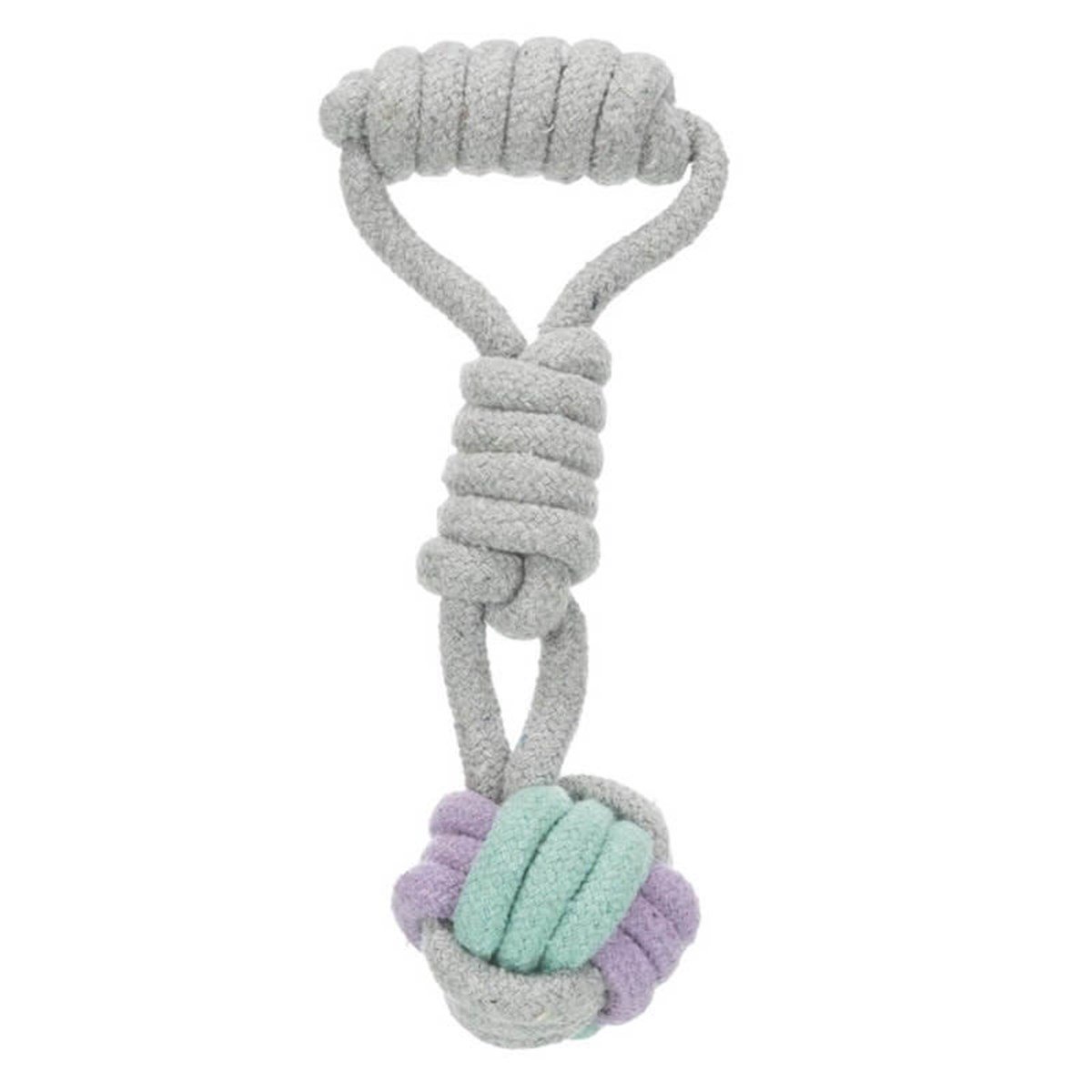 Trixie Yavru Kopek Tut Cek Ipli Top Oyuncagi 23cm Petza