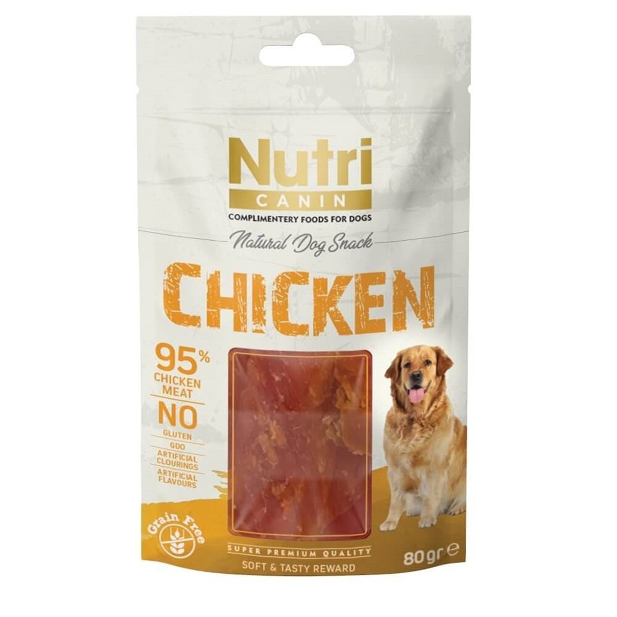 Nutri Canin Tahilsiz Tavuklu Kopek Odul Mamasi 80gr Petza