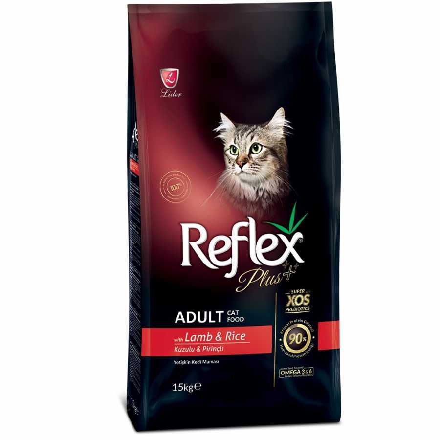 Reflex Plus Kuzu Etli Kedi Maması 1.5 Kg Petza