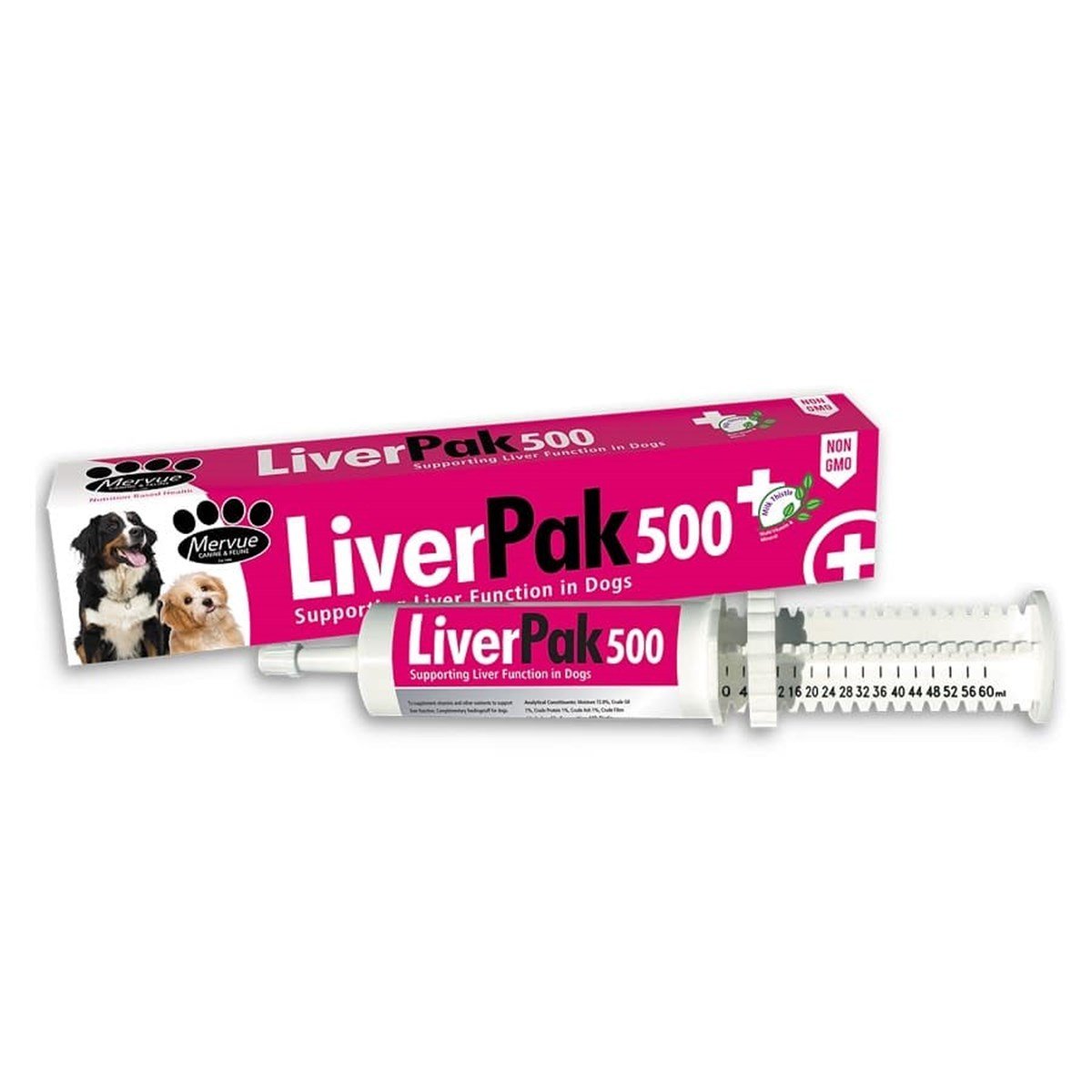 LiverPak 500 Köpeklerde Karaciğer Destekleyici Pasta 60 ML Petza