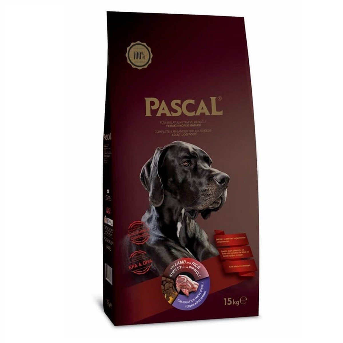 pascal kuzu etli yetiskin kopek mamasi 15 kg petza