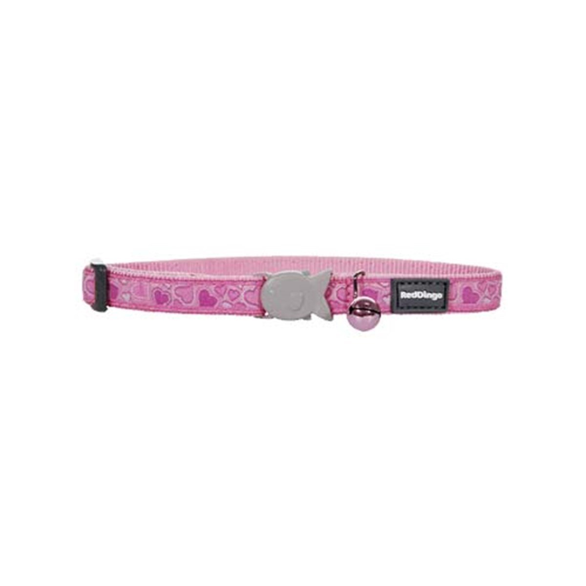 Reddingo Breezy Love Zilli Kedi Boyun Tasmasi 12 Mm Pembe Petza