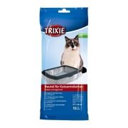 kedi kumu torbasi ve kedi tuvalet kabi