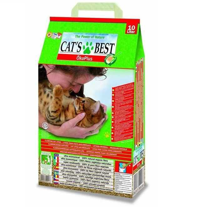 Cats Best Ökoplus Clumping Cat Litter Kedi Kumu 5 lt Petza