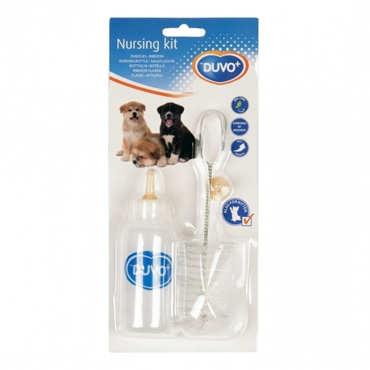 Duvo+ Nursing Kit Kedi Ve Köpek Biberonu 115ml Petza