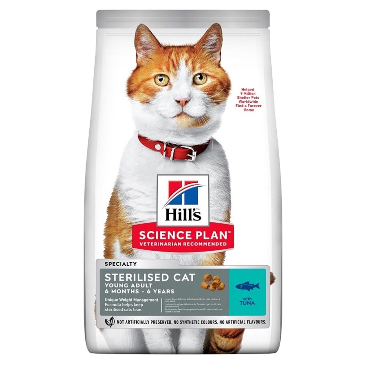 Hills Sterilised Ton Balıklı Kısır Kedi Maması 10 Kg Petza