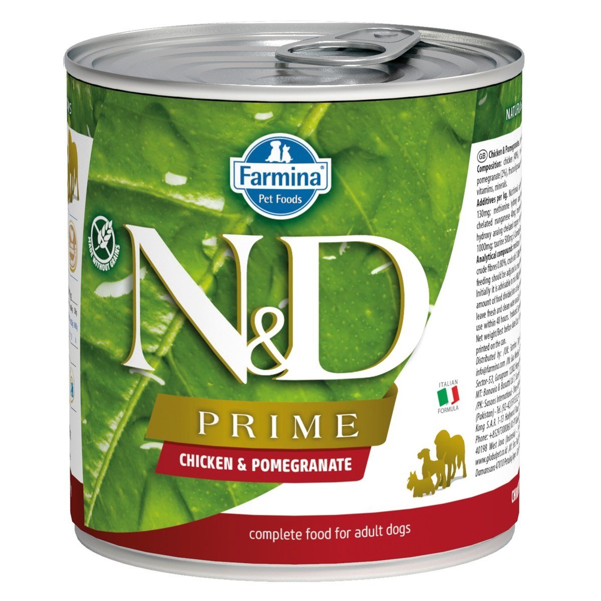 N D Prime Tavuk Ve Narli Kopek Konserve Mamasi 285 Gr Petza