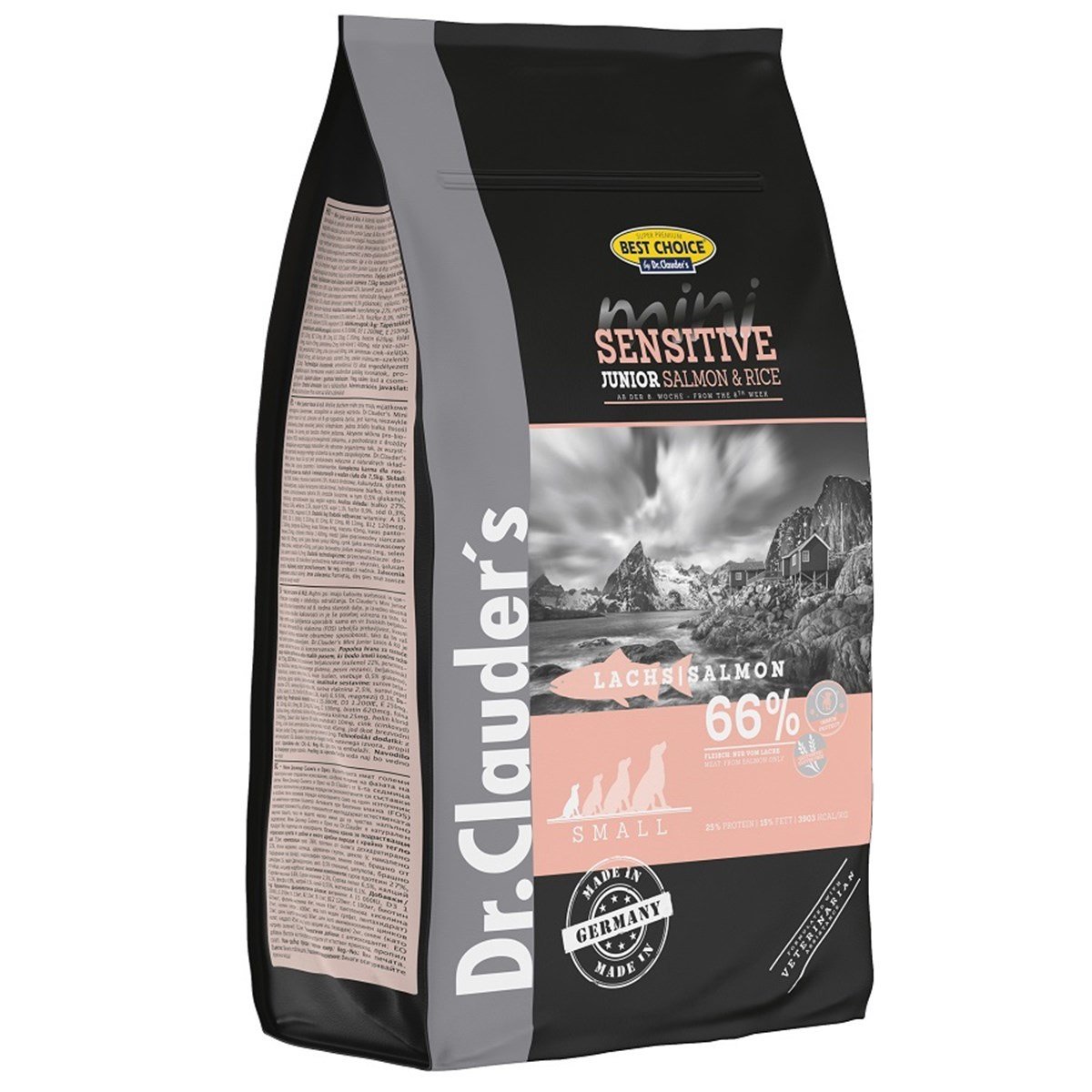 Dr Clauders Glutensiz Hassas Somonlu Kucuk Irk Yavru Kopek Mamasi 2kg Petza