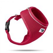 curli basic air mesh kopek gogus tasmasi kirmizi xl