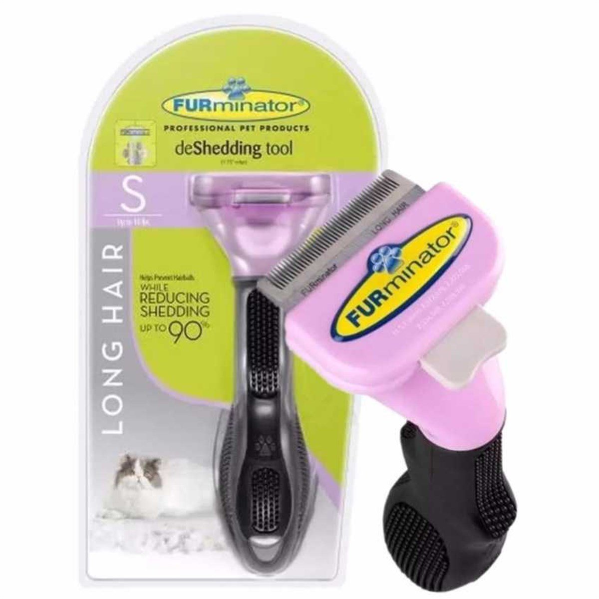 Furminator Uzun Tüylü Kedi Tarağı SMALL Petza