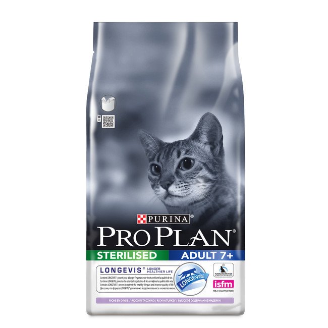 ProPlan Kısırlaştırılmış Hindili +7 Yaşlı Kedi Maması 3 Kg Petza