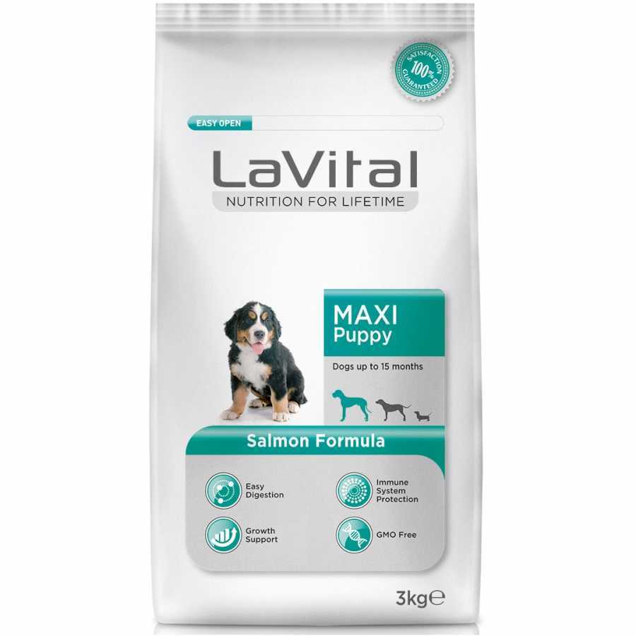 La Vital Somonlu Maxi Yavru Kopek Mamasi 3 Kg Petza