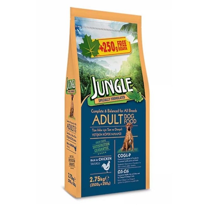 Jungle Tavuklu Yetiskin Kopek Mamasi 2 5 Kg Petza