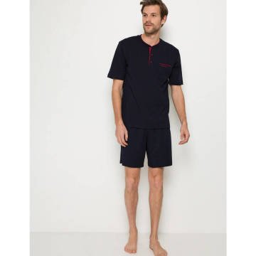 Pierre Cardin 3lu Sortlu Erkek Pijama Takimi 5370