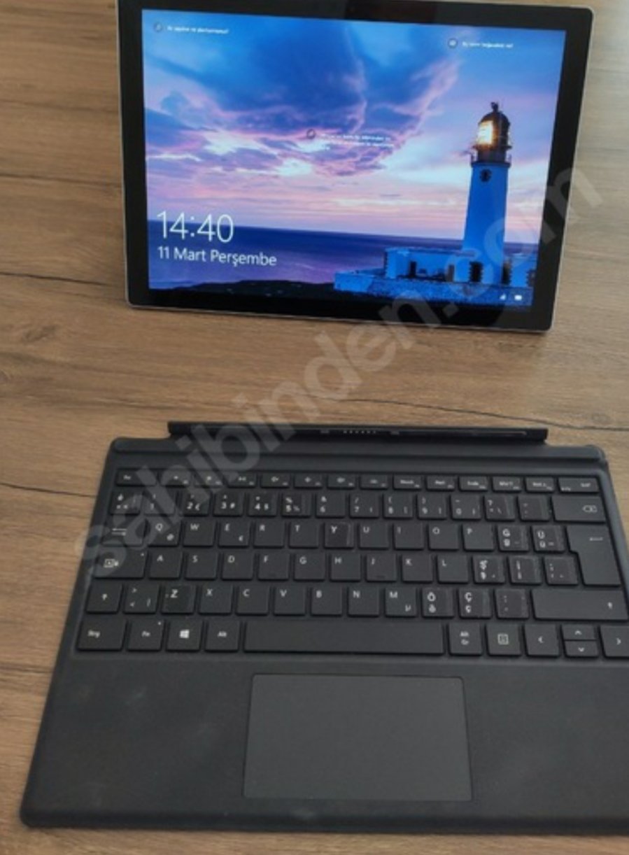 Sıfır Ayarında Surface Pro7 İ5 8 Gb Ram 256 Gb Ssd 1866 model