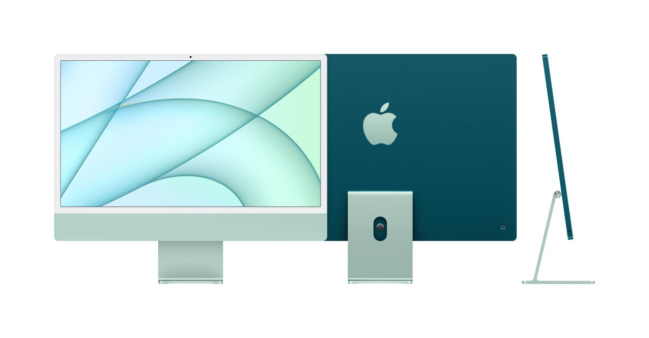 Apple 24 inç iMac M1 8CPU , 8GPU , 8GB RAM , 256 GB SSD, Sıfır kapalı kutu