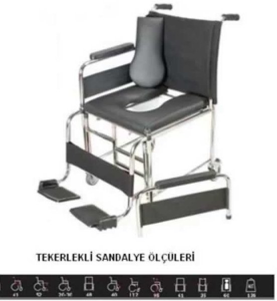 klozet ustu tekerlekli sandalye Medikalcim